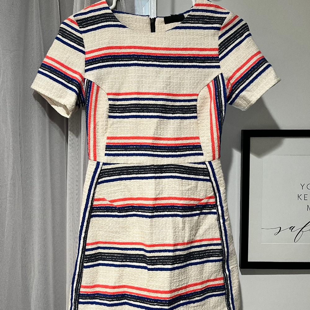 TOPSHOP striped dress